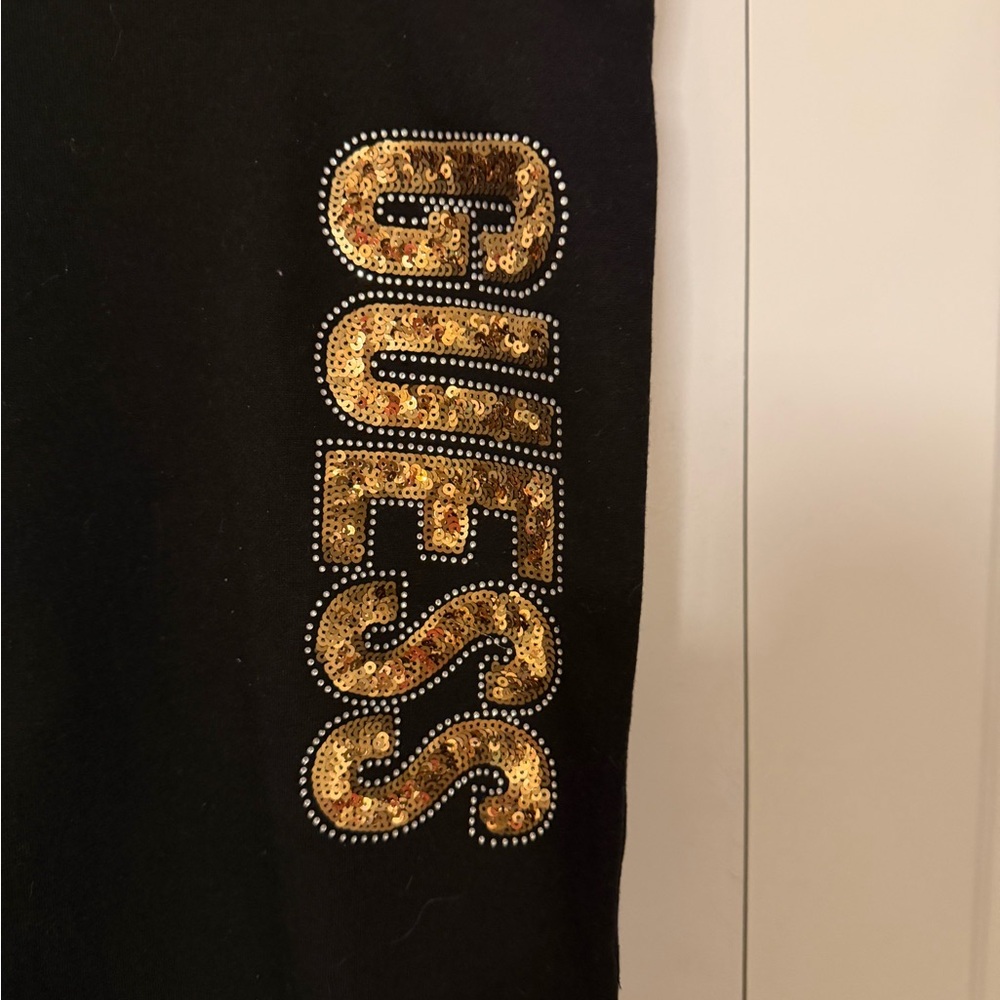 Women’s Black Guess Joggers M - Picture 8 of 10